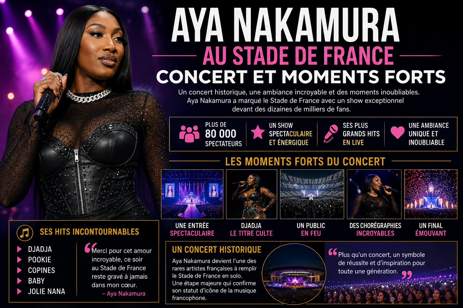 aya nakamura stade de france