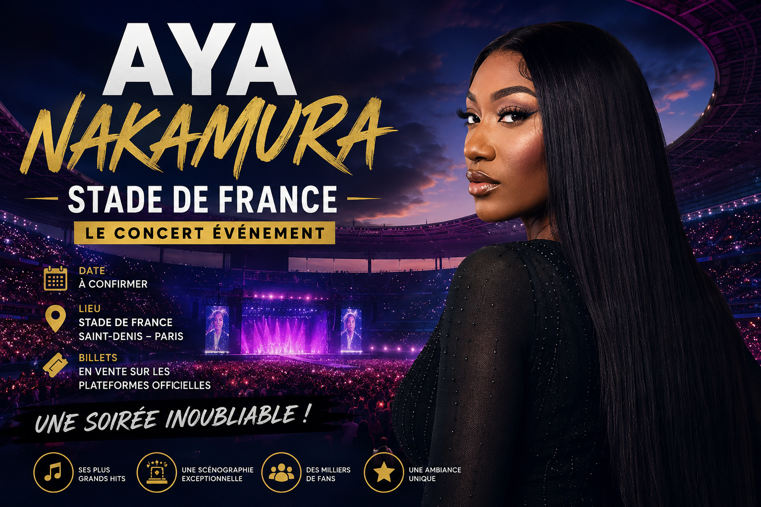 aya nakamura stade de france