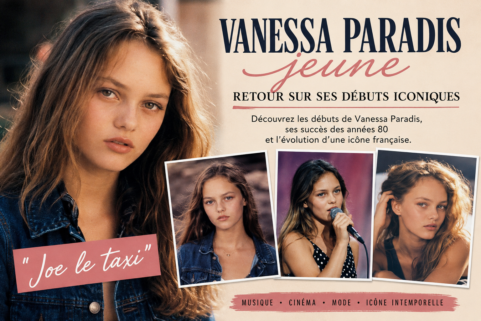 vanessa paradis jeune