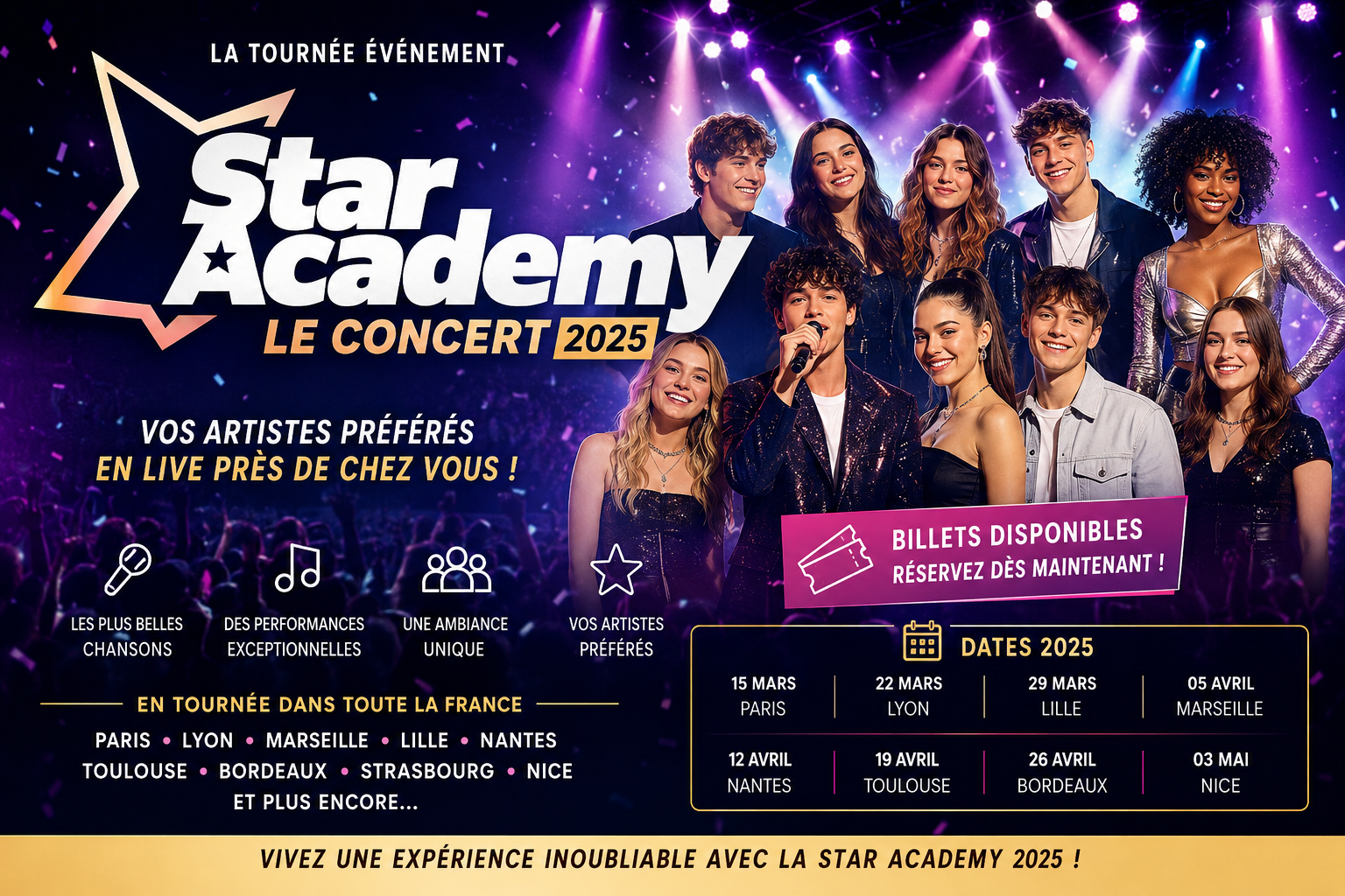 concert star academy 2025
