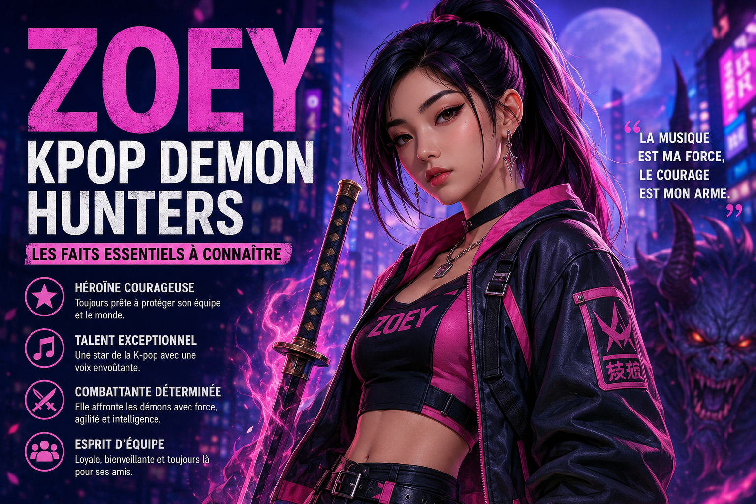 zoey kpop demon hunters