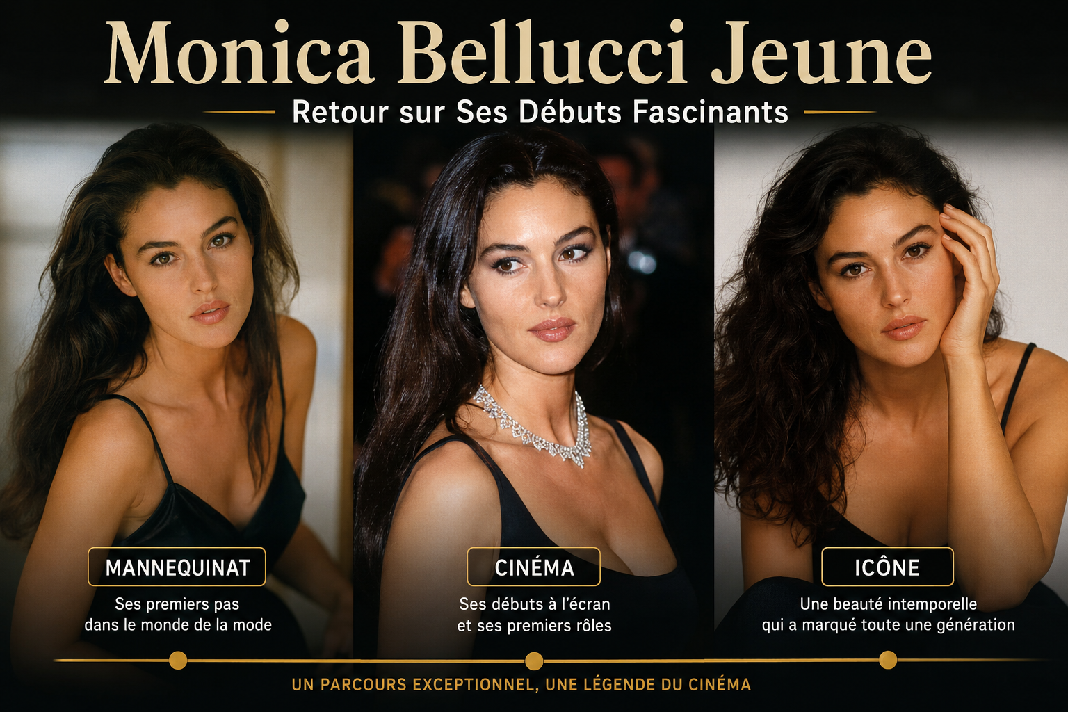 monica bellucci jeune