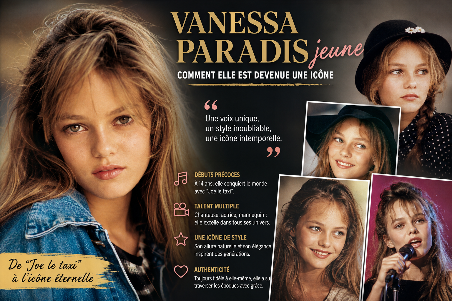vanessa paradis jeune