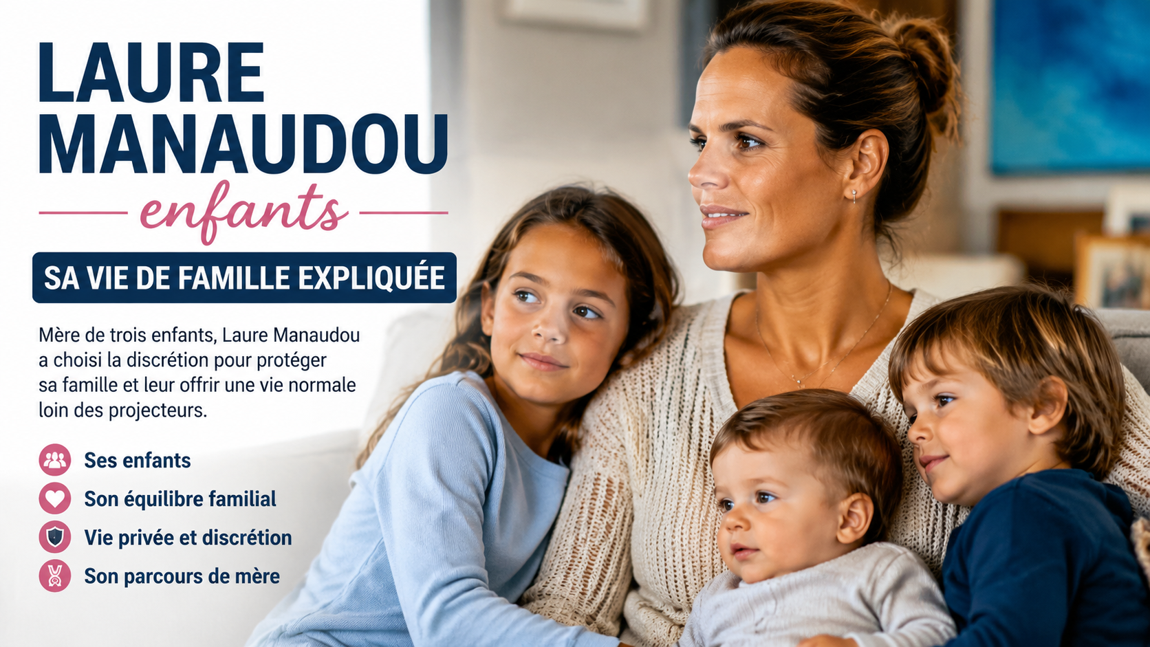 laure manaudou enfants